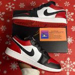 Jordan Nike Air  1 Low Bred Toe Photo 0