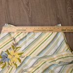 Anthropologie 💛 Ruth for Y2K Floral Stripe Skirt – Size 10 Photo 4