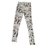 Marvel  Black and White Comic Print Leggings Photo 1