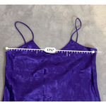 Women's Satin Purple Satin Slip Dress Nightgown M Size M Photo 3