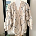 FATE. Diamond Trio Chenille Cardigan Sweater Photo 6