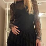 Love Shack Fancy  black lace dress  Photo 2