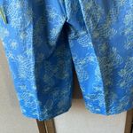 Talbots Vibrant Blue cropped slacks 10p Photo 10