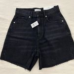 Loft High waisted Black Shorts Photo 0