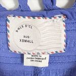 Anthropologie Postmark Aicha Embroidered Tank Top in Periwinkle Blue Size XS Photo 4