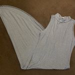 PaperMoon SM Paper moon Stripe Turtle Neck Angle Maxi Dress Photo 0