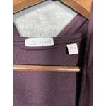 Pure Jill Luxe Tencel Hooded Long Cardigan With Pockets S Purple Photo 3