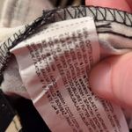 Mango  Mono Black And Cream Striped Straight Leg Jeans Size 2 Photo 10