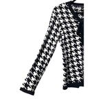 Brooks Brothers M Houndstooth Knit Sweater Long Sleeve Merino Wool Blend Preppy Photo 10