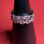 Bomb Party RBP5960 “Wishing for Sparkle” Cubic Zirconia on Rhodium Sz10 Ring NWT Silver Size 10 Photo 0