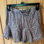 Urban Romantics  Blue and Pink Floral Skirt Photo 3