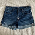 Gap High Waisted Denim Shorts, Size 27 Photo 0