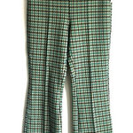 Anthropologie Maeve Houndstooth Flair Crop Pants Size XS NWT Photo 0
