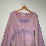 Urban Outfitters  Cassia Space-Dye V-Neck Sweater Photo 1