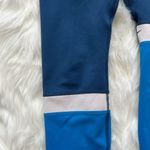 Nike blue color block full length leggings Photo 3
