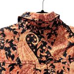 Charlie Holiday Anthropologie Linen Paisley Short Sleeve Romper Women's Size XS Photo 5