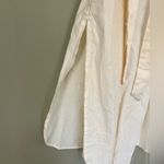 Vitamin A  Cream long-sleeve button down Collared Dress Photo 1