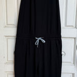 Vuori Black Racerback Jumpsuit Jogger Style Athletic Athleisure Women's Size S Photo 0