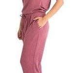 NWT Honeydew Fall Forever Lounge Jumpsuit Pink Size M Photo 0