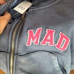 Madhappy  x Gap Blue Set Cropped Mad Hoodie and Straight Leg Sweatpants New Photo 1