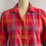 Levi's Vintage Plaid Button Down Shirt- 1970’s- Size 16 Photo 1