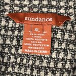 Sundance  Jacket Womens XL Brown Tweed Wool Blend Double Breasted Pea Coat Photo 2