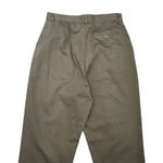L.L.Bean Green Original Fit Cotton Tapered Outdoor 90s VTG Work Utility Pants 12 Photo 4