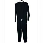Vuori Women's Black Lux Henley Jumpsuit size S Long Sleeve Photo 2