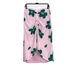 Kate Spade Grand Floral Ruched Lilac Floral Midi Skirt 8 Photo 2