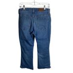 Madewell Jeans Size 29 Petite Cali Demi Boot Light Wash Cropped Denim Blue Photo 2