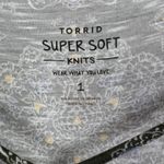 Torrid  Super Soft V-Neck Strappy Handkerchief Babydoll Top Size 1X Photo 6