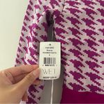 WET Swimwear Bonnie Houndstooth Purple Rash Guard NWT Size S Photo 3