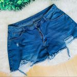 Spring & Summer distressed shorts plus size 2XL Blue Photo 7