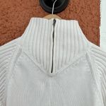 Relativity 1/4 Zip Cream Sweater- 100% Cotton. Petite Large Photo 2