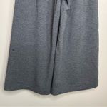 Lululemon Athletica Wide Leg Active Cropped Grey Pants Size 4 Photo 6