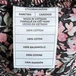 BB Dakota by Steve Madden 100% cotton ditsy floral top size medium NWOT Photo 8