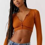 Urban Outfitters  Orange seamless Thermal Photo 0