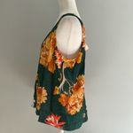 Johnny Was Roselyn 100% Silk Floral Print Tank Top M Photo 13
