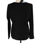 Karen Scott  Medium Top Holiday Van w/ Dogs Festive Christmas Long Sleeve Stretch Photo 4