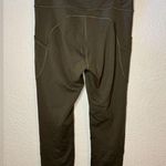 Lululemon  Invigorate Everlux HR Crop 23” Olive Green Leggings Like New Size 8 Photo 0
