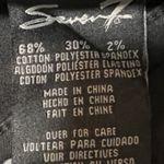 Seven7 High Rise Skinny Black Jeans Lace Up Ankle Hem size 6 MINT Condition Photo 8