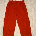 Free People  Movement SweatPants Size Large Oversized Fit Orange NWOT Photo 0