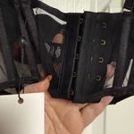 New Elegant Black Sheer Bustier Size undefined Photo 3