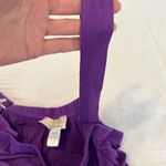 Anthony Originals szP2X purple adjustable button strap full length romper EUC Size undefined Photo 7