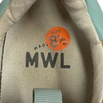 Madewell Kickoff Trainer Sneakers Leopard Calf Hair Nubuck Faraway Sky Size 8.5 Photo 12