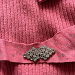 Large turtleneck with rhinestones Pink Photo 1