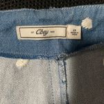 Obey  Sailor Shorts blue chambray embroidered dots Photo 5