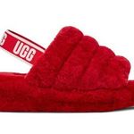 UGG  Fluff Yeah Genuine Shearling Slingback Sandal, Size 8 Photo 0