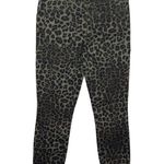 Good American Good waist crop sage leopard high waist skinny jeans size 28 Photo 2