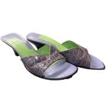 Nine West  Jassina Lavanda lavender crocodile print square heels / 6 / EUC Photo 2